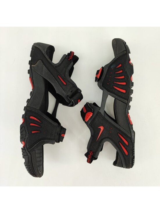 Nike ACG Santiam 4 Men\'s Size 9US Sandals Synthetic Black Red Strappy 312839-001 main image 6